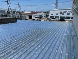 中部工芸様(岐阜県岐阜市)・高橋製作所様(大垣市)遮熱シート『サーモバリア』で夏の快適性UP！クーラー効率も改善